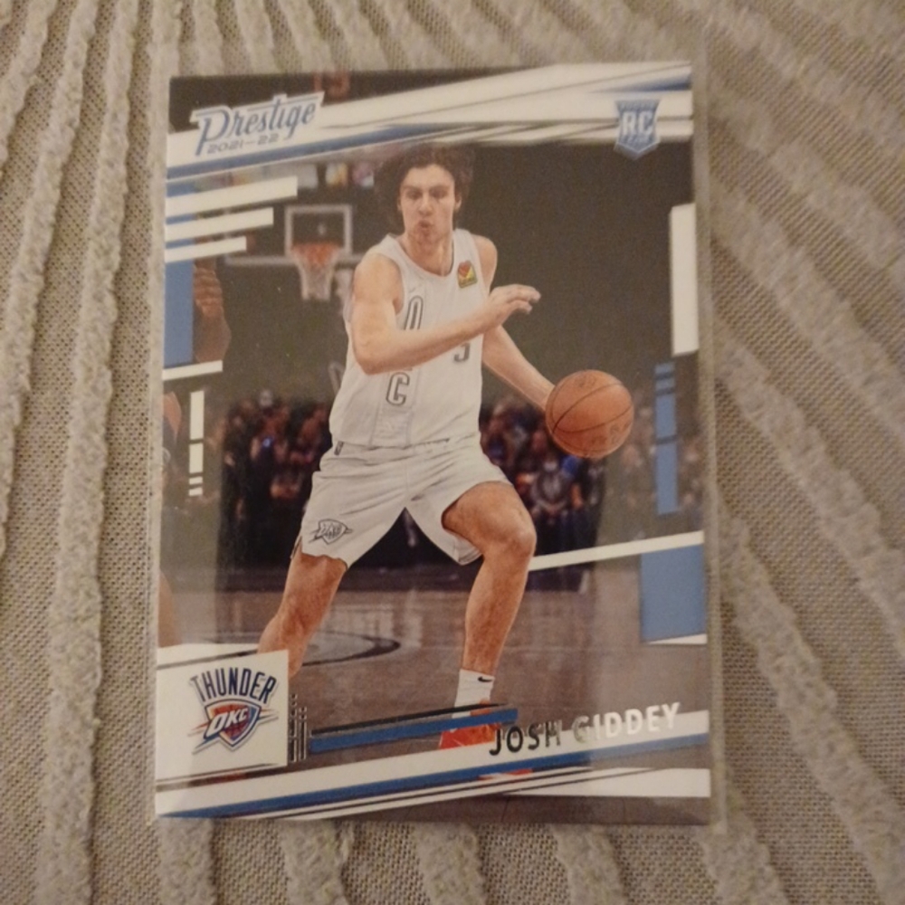 21-22 Panini Prestige Chronicles Josh Giddey ROOKIE RC Oklahoma City Thunder #75